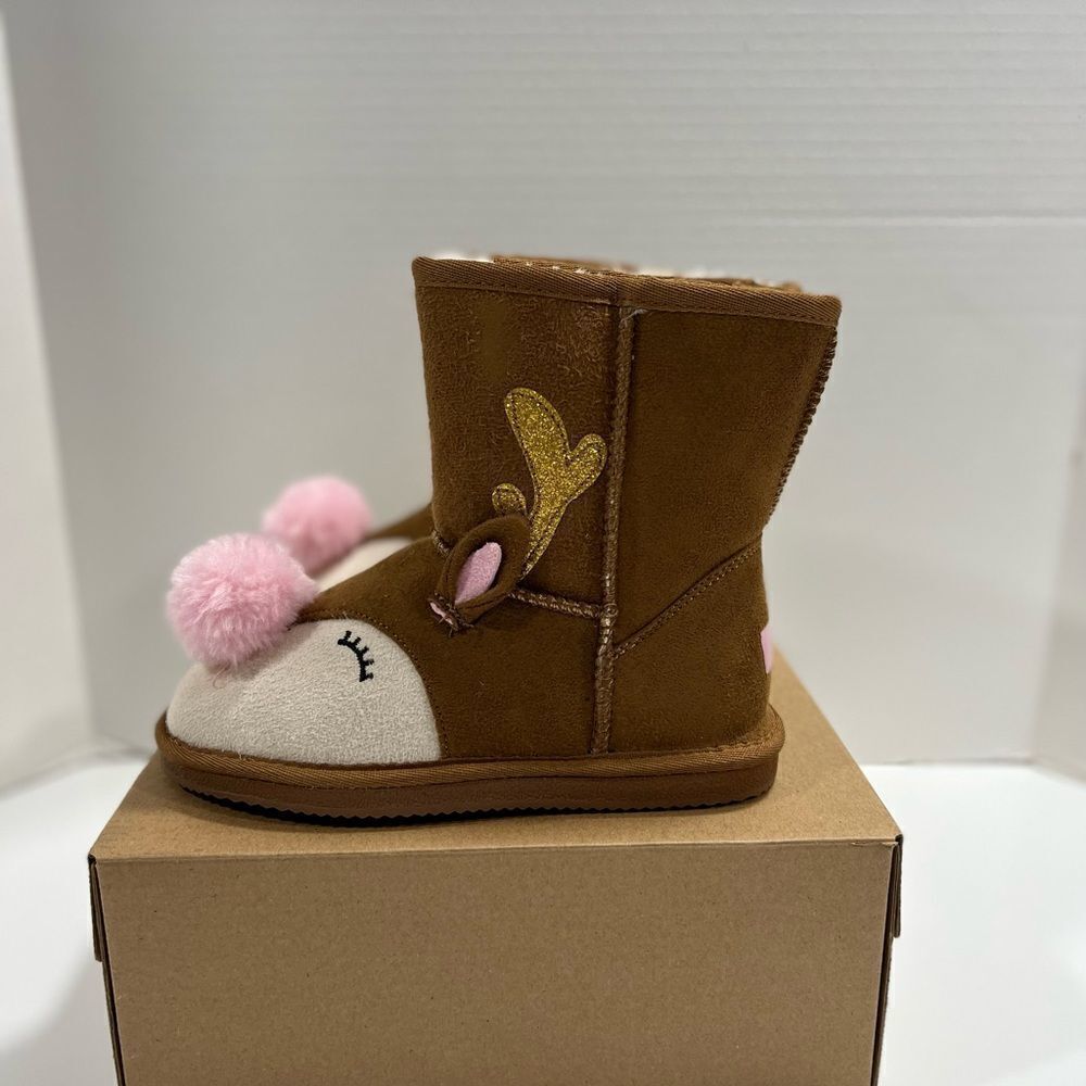 Apres by Lamo Kids Boots sz 13 Youth Reindeer NEW #E672​​​ - Picture 5 of 7